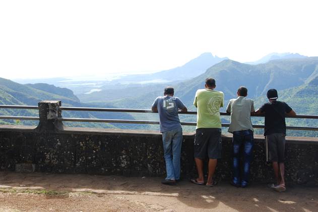 Black River Gorge viewpoint, Mauritius