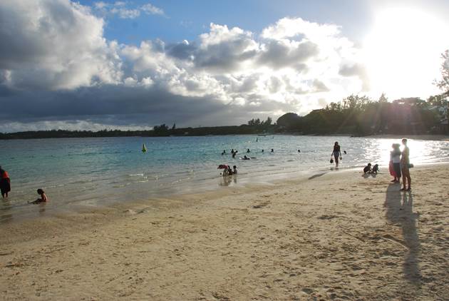 Strand bei Blue Bay